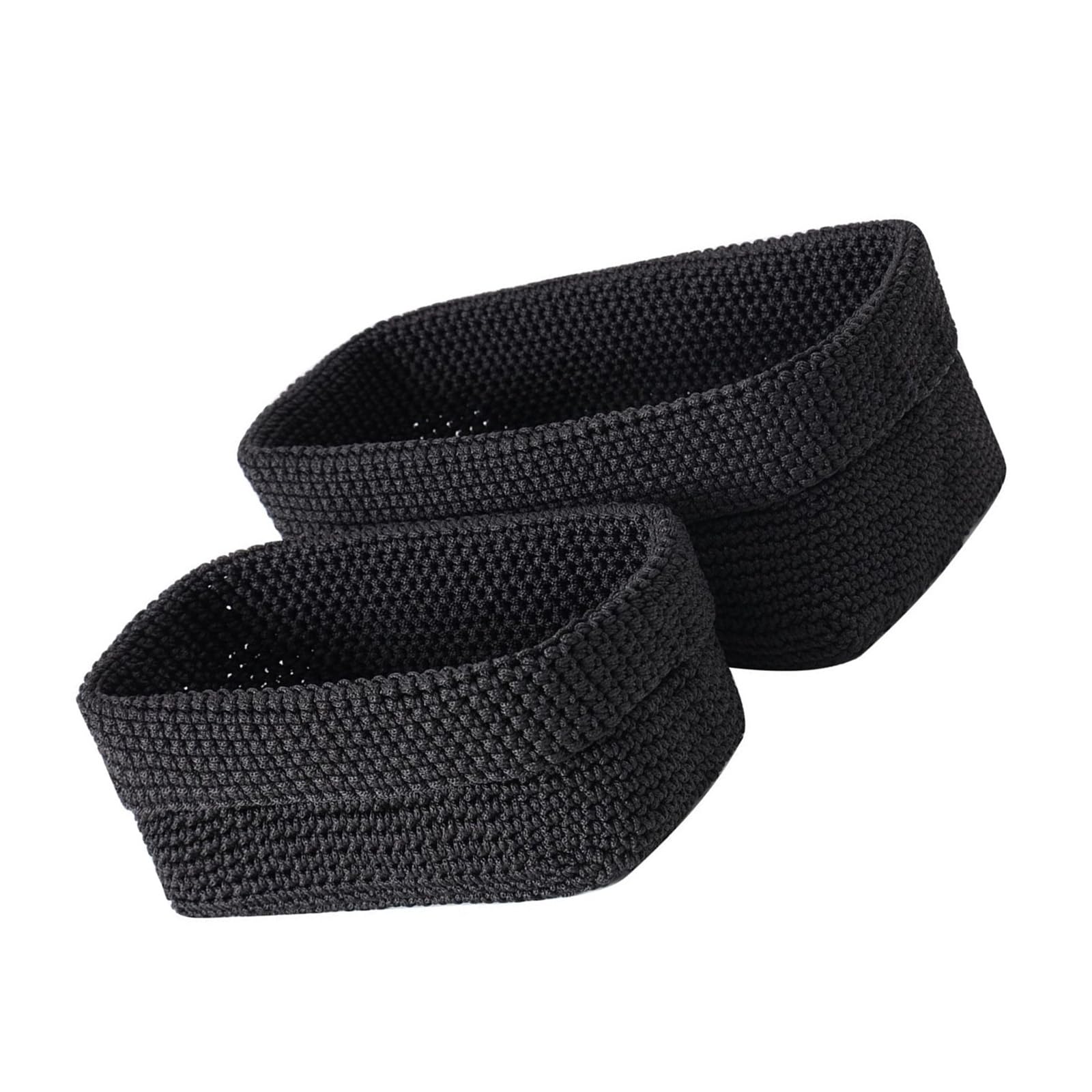 XuQiZZpp Ice Silk Thread Woven Basket and Living Room Storage Bin for Organizing Towels Books Clothes and Household Items