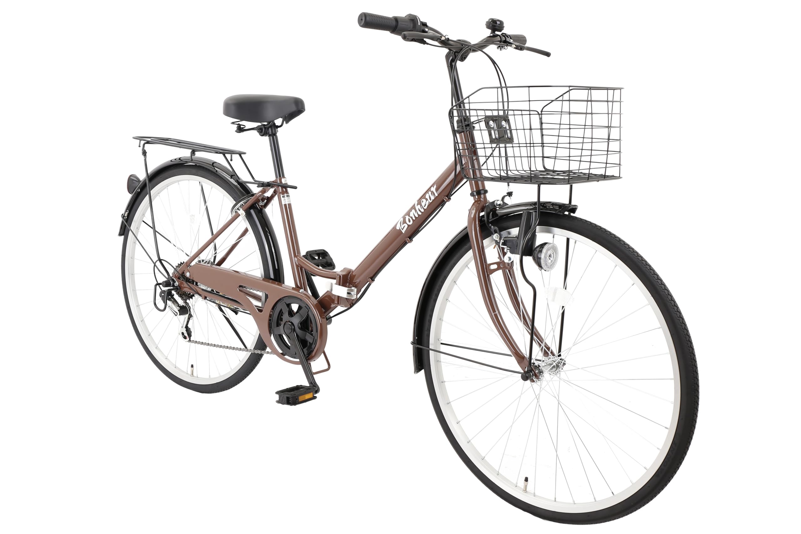 Amazon | 自転車 26インチ 折りたたみ ママチャリ シティサイクル