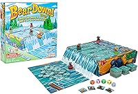 Vista 1 de Bear Down! Juego de mesa de azulejos deslizantes para familias y niños a partir de 6 años