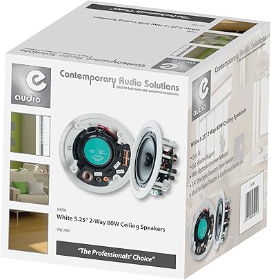 Coppia altoparlante bianco soffitto 13 nbsp cm 80 nbsp W Home Cinema Coppia altoparlante bianco soffitto 13 nbsp cm 80 nbsp W Home Cinema