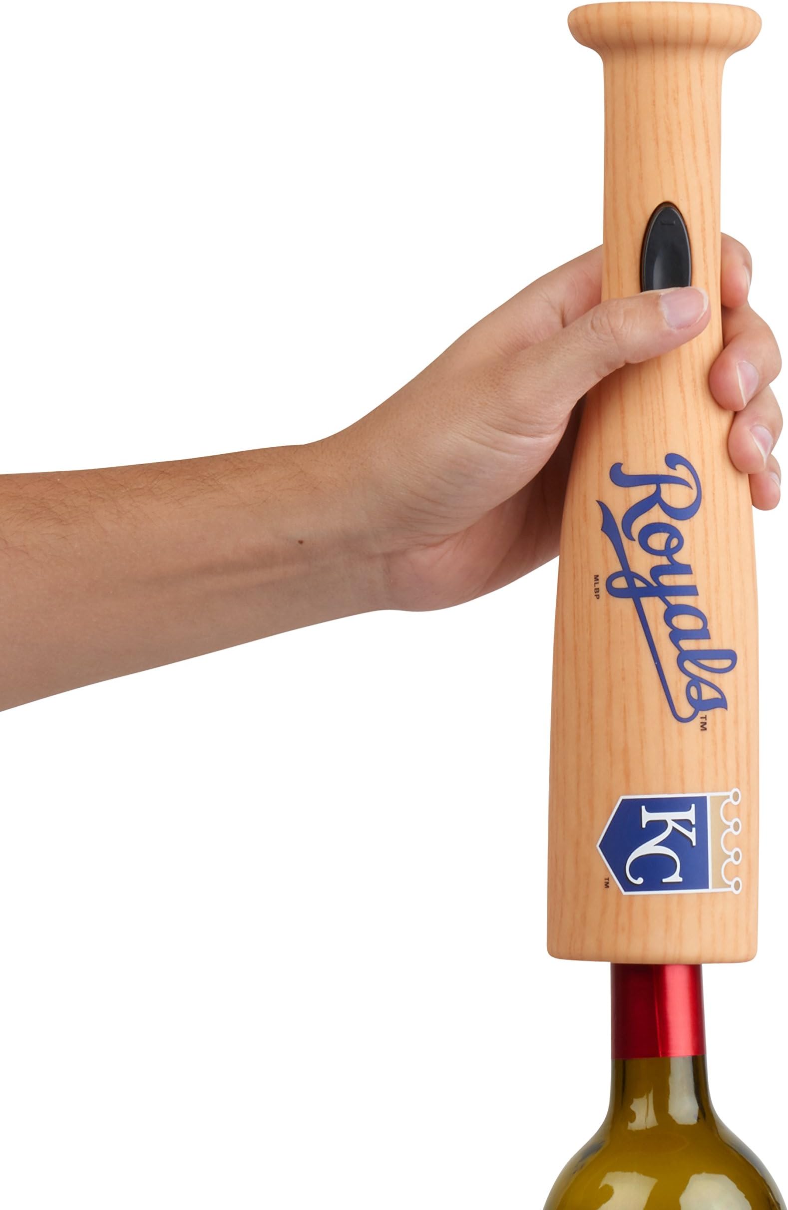 MLB Baseball Bat Electric Wine Opener (Royals)