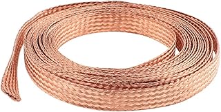 Aexit 10 Square Parts & Accessories Millimeter Thickness 5M Length Flat Electrical Bare Braided Desoldering Pumps Copper Wire