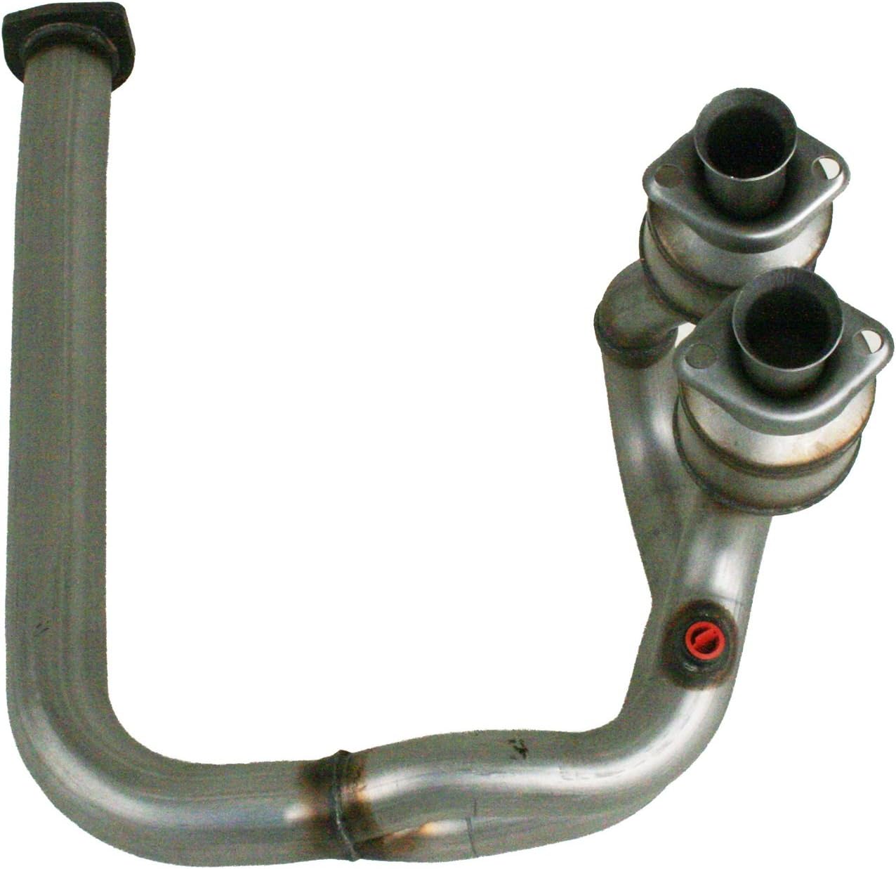 Pacesetter 324344 Raw Steel Performance Direct Fit Undercar Catalytic Converter Y-Pipe (Non C.A.R.B. Compliant), 1 Pack
