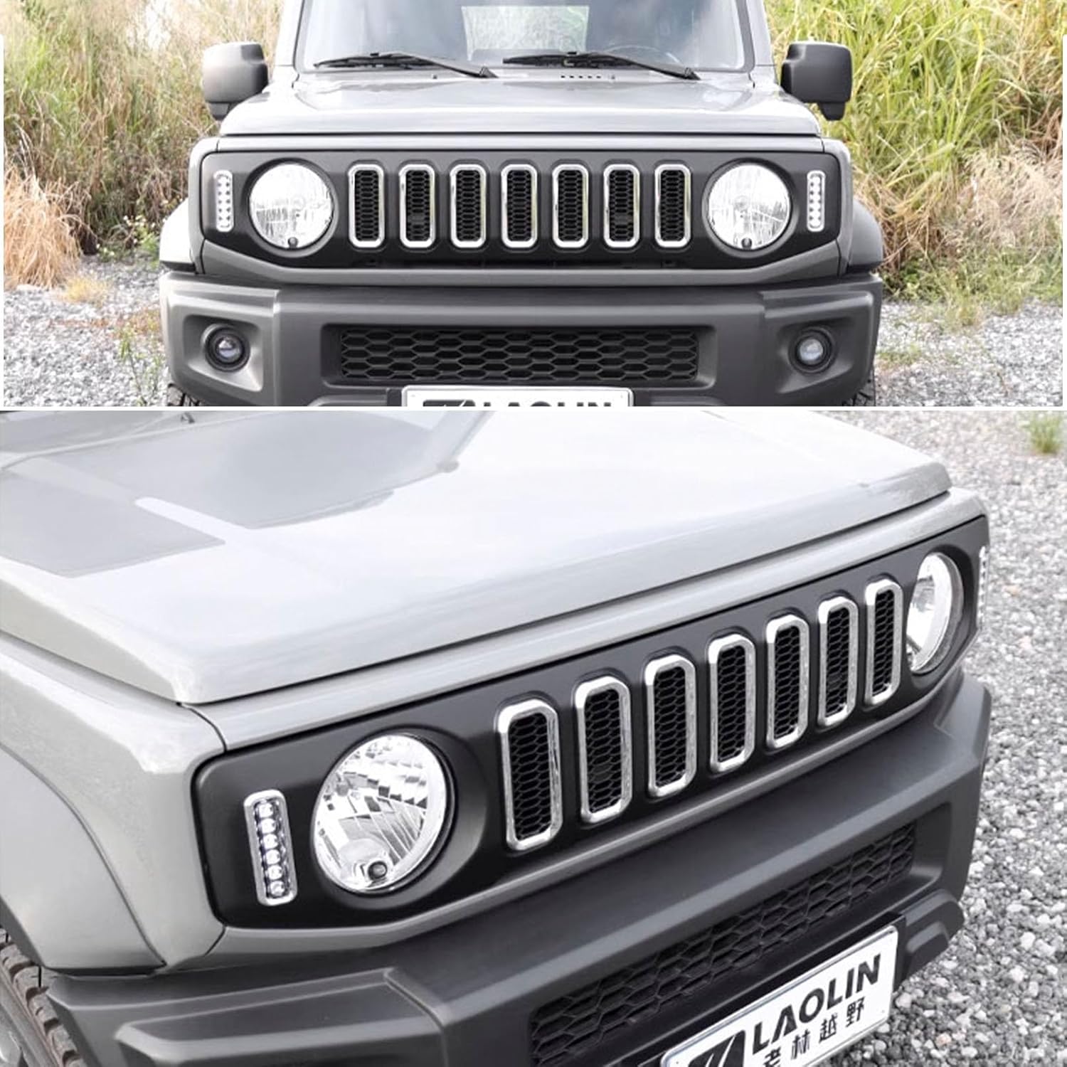 Amazon | ジムニー新型フロントグリルJB64 JB74 JC74 シエラ Sierra 3