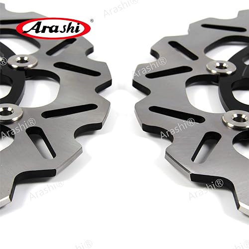 Miniatura 5 de Arashi Rotores de disco de freno delantero para Kawasaki Ninja ZX10R 2008-2015 ABS 2011-2015  GTR1400 2007-2016 ABS accesorios de repuesto para