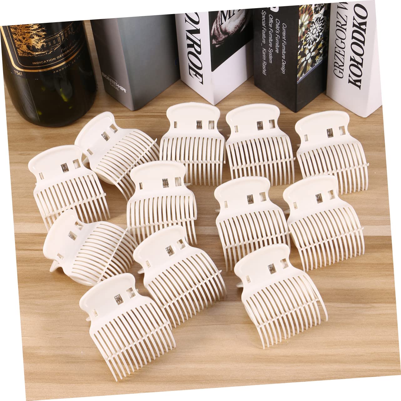 Homoyoyo 24pcs Hair Clips Hair Clamps for Styling Accessory for Women and Barber Shop
