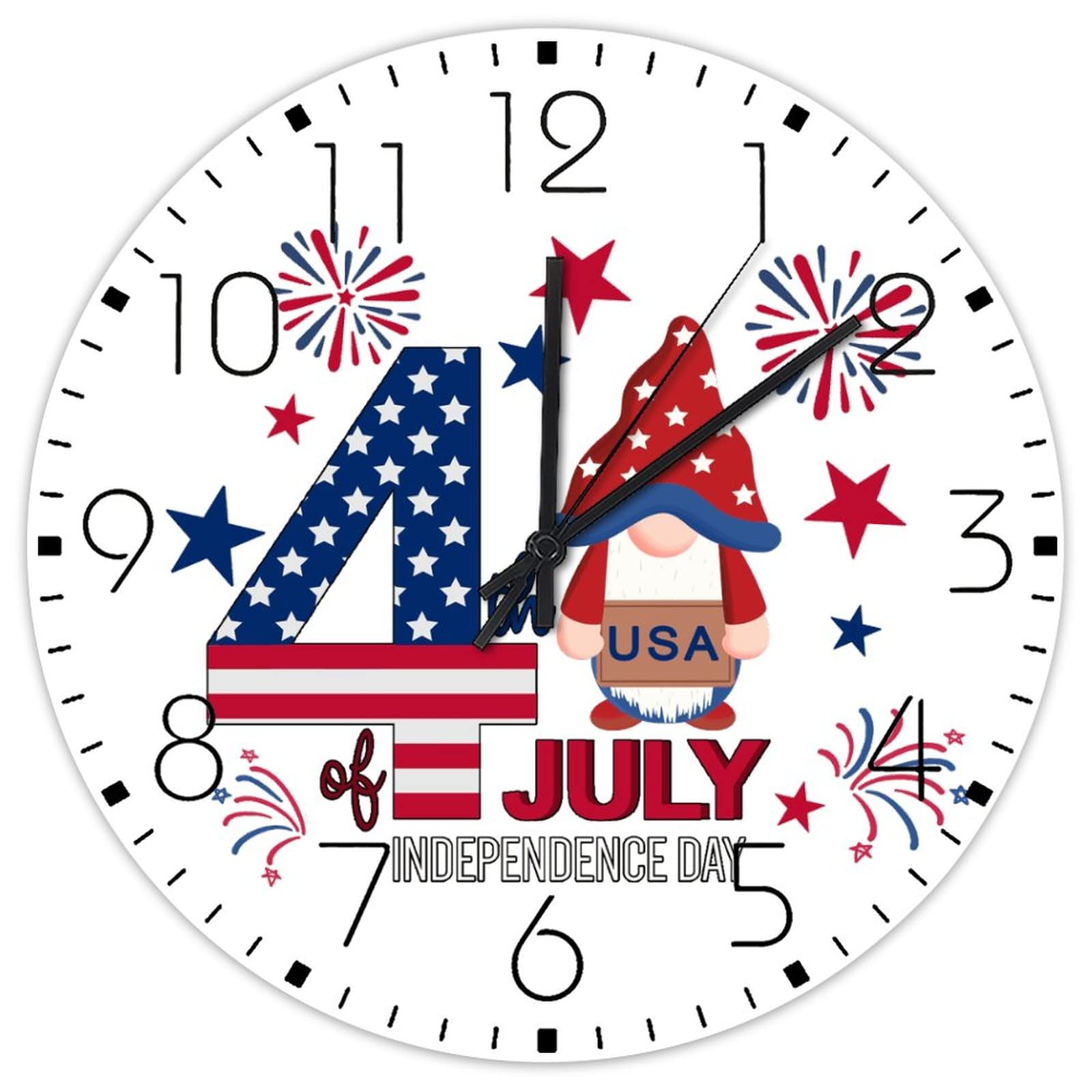 Horloge murale en bois sans tic-tac finis les bruits stressants dans votre bureau