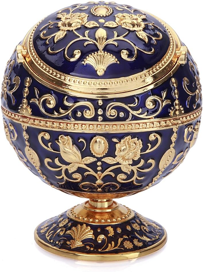 Ball Ashtray with Flip Lid