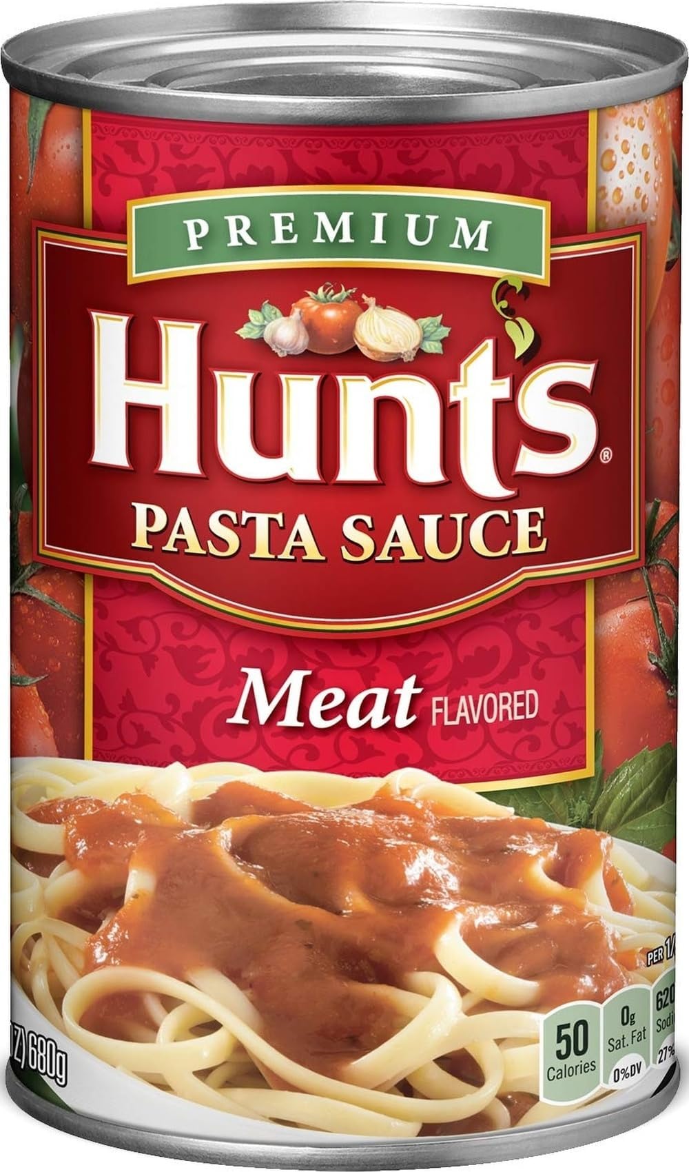 Huntโs Meat Pasta Sauce, 24 oz. Can