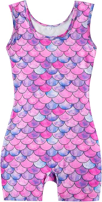 Gymnastics Leotards for Girls Toddler Kids Dance Unitard Biketards Tumbling Outfit