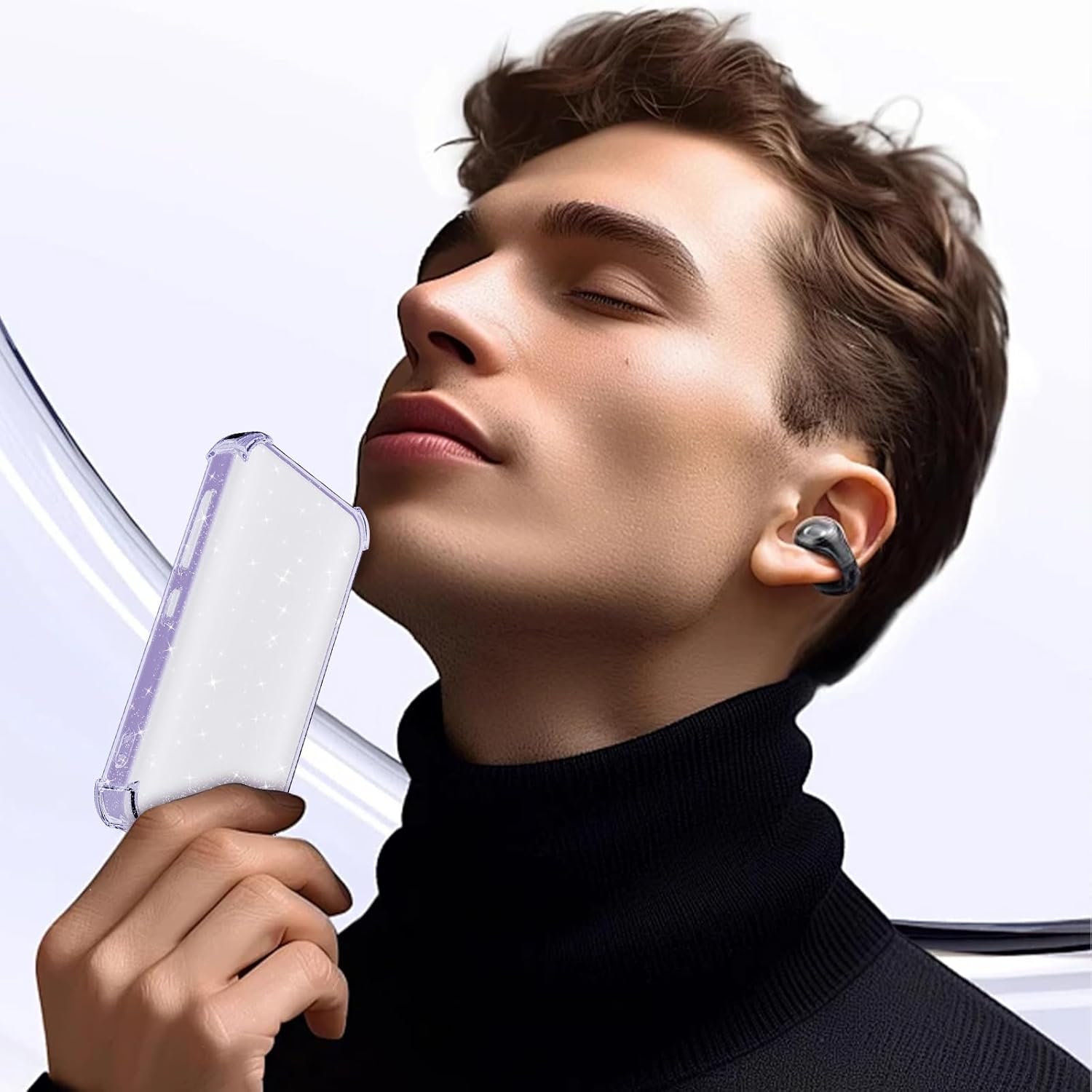 Case for innioasis G1 G3 Mp3 Player,TPU Clear Case for Mp3 Player Anti-Scratch Shock Absorption 4.0 inch Cover Crystal Clear.