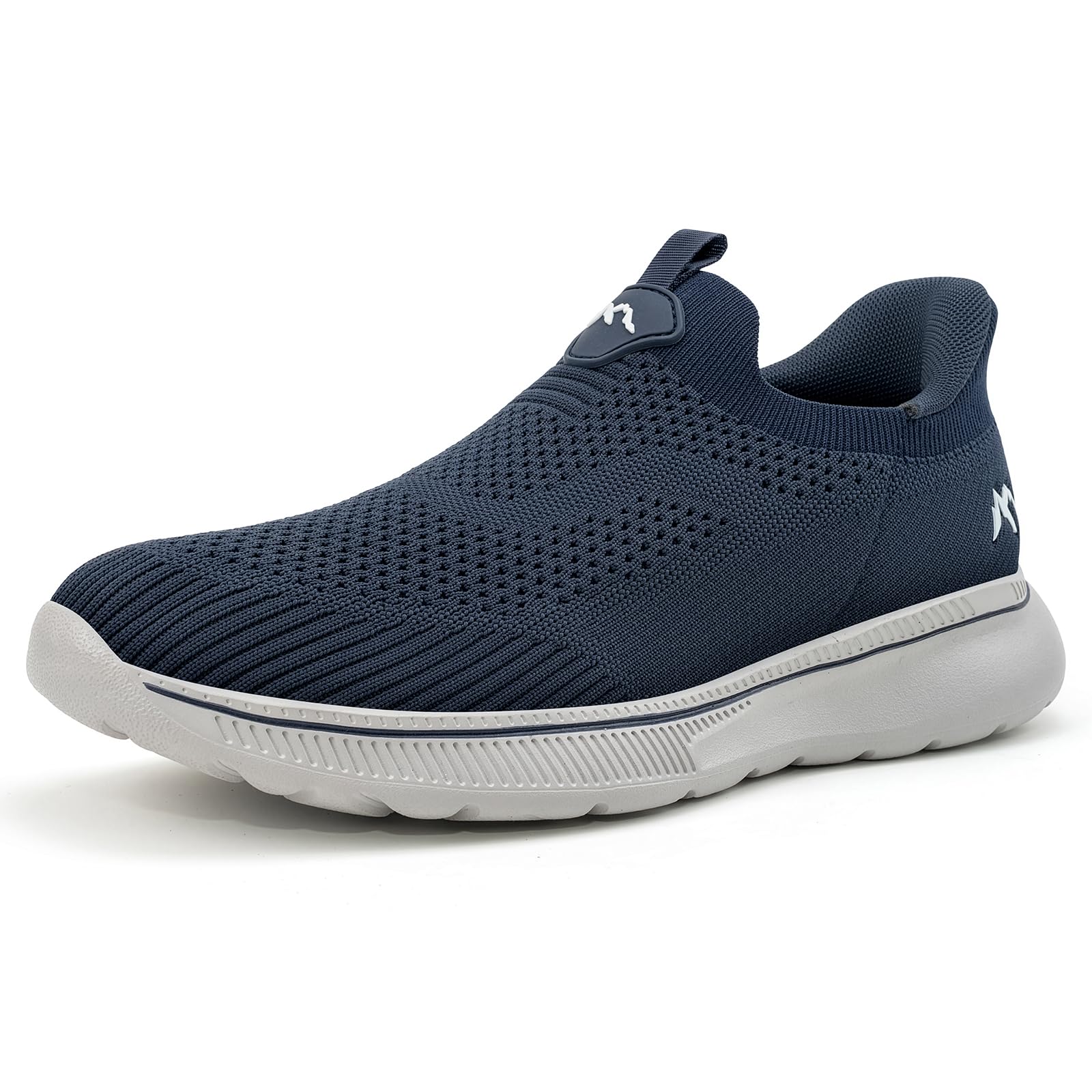 ODCKOI Sneaker Herren Slip on Sneaker - Leichte Atmungsaktive Herren Sportschuhe Ohne Schnürsenkel Leichtgewicht Turnschuhe Mesh Freizeitschuhe Casual Bequem Schlupfschuhe-SHLAN-47