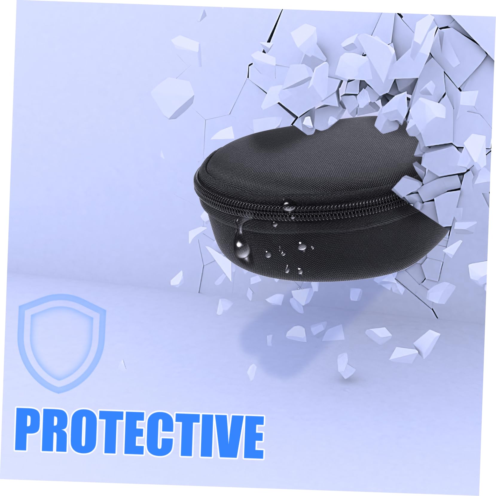 Mikikit 5pezzi Borsa Organizer Per Auricolari e Cavi Custodia Compatta Per Cuffie Per Viaggi e Uso Quotidiano Protezione Per Dispositivi Portatili