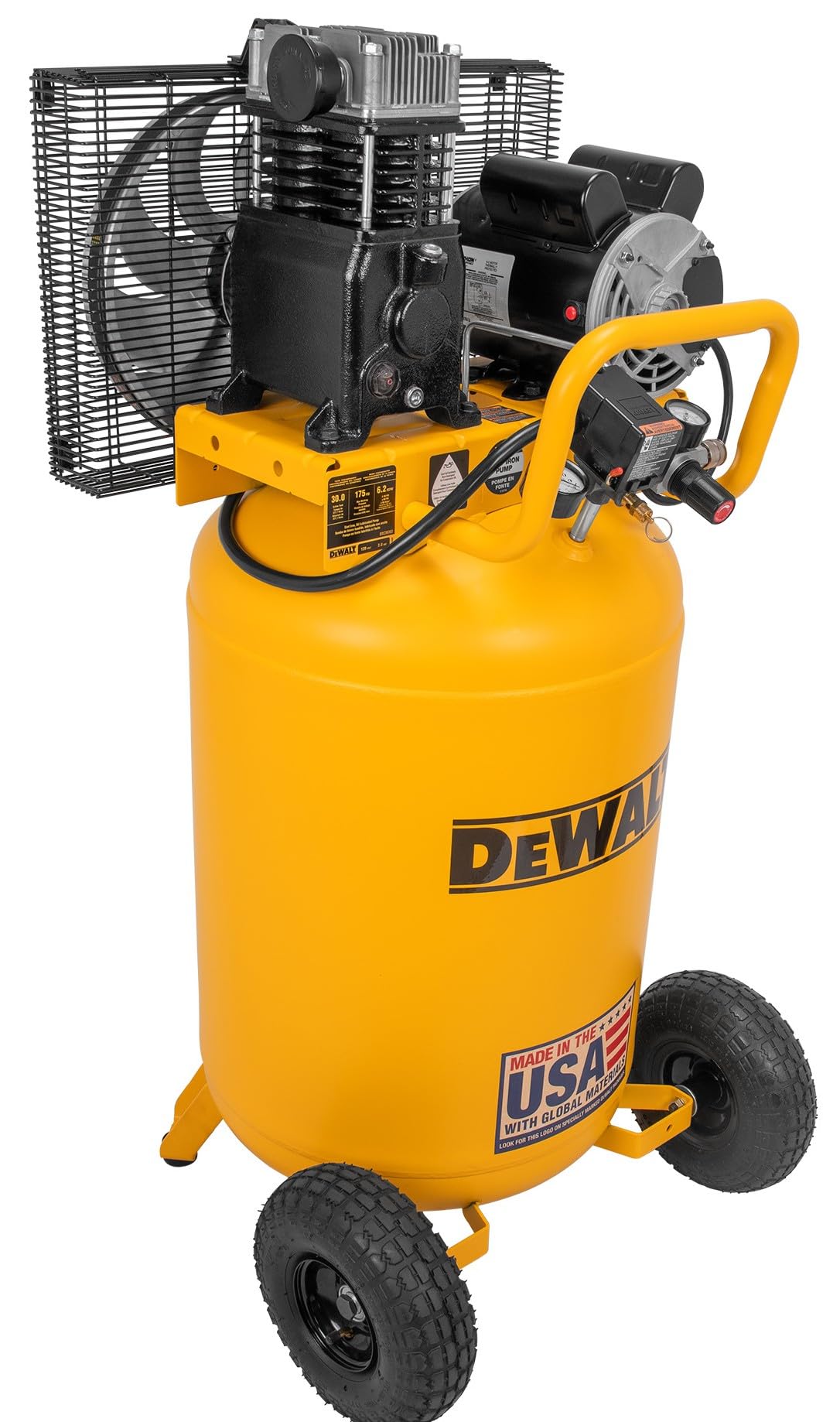 DeWalt DXCM303 Vertical portable air compressor, 30 gal.