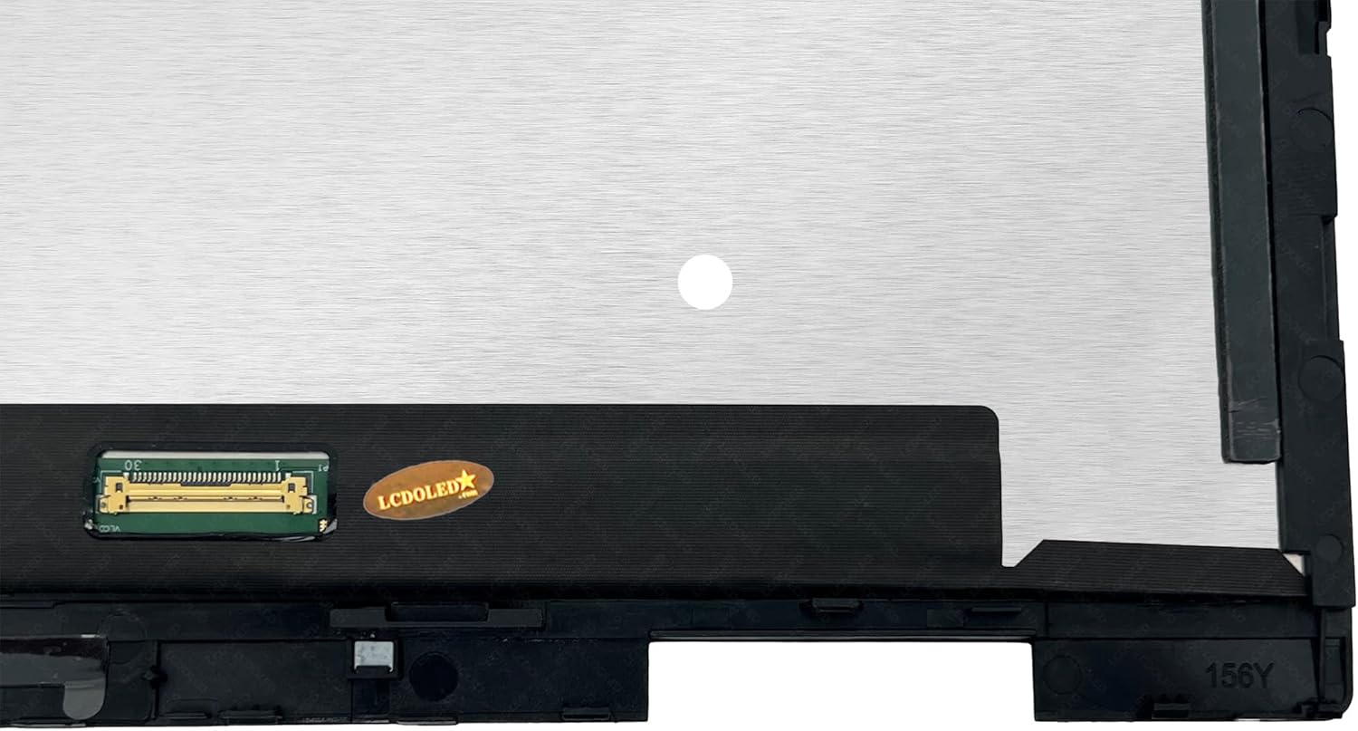LCDOLED Replacement for HP Pavilion x360 15-er1000 15-er1xxx 15-er1051cl 15-er1047nr 15-er1071cl 15.6 inches FHD 1080P IPS LCD Display Touch Screen Digitizer Assembly with Bezel