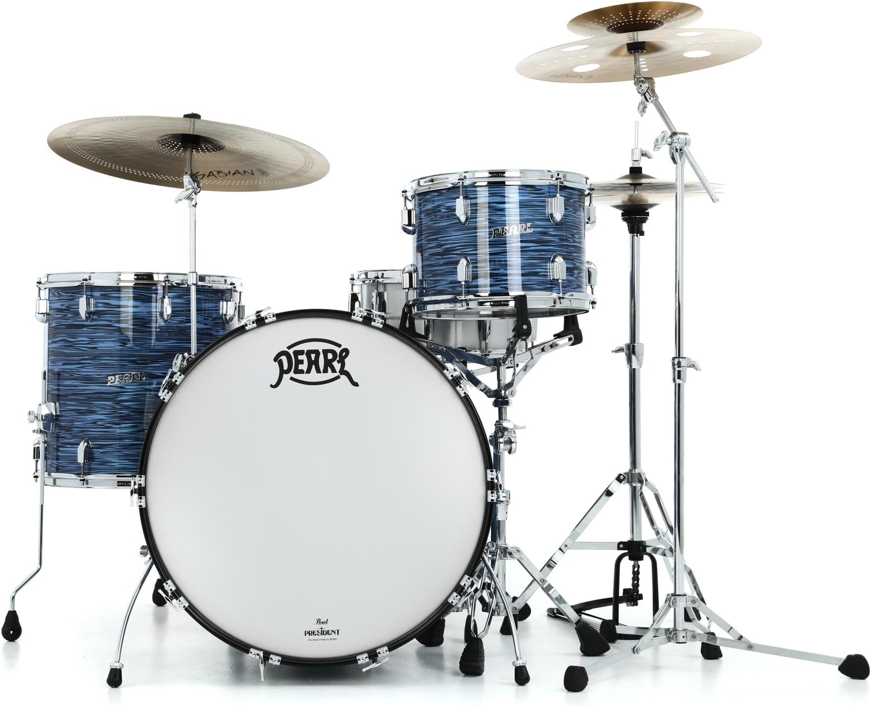 Pearl President Series Deluxe PSD943XP/C 3-piece Shell Pack - Ocean Ripple