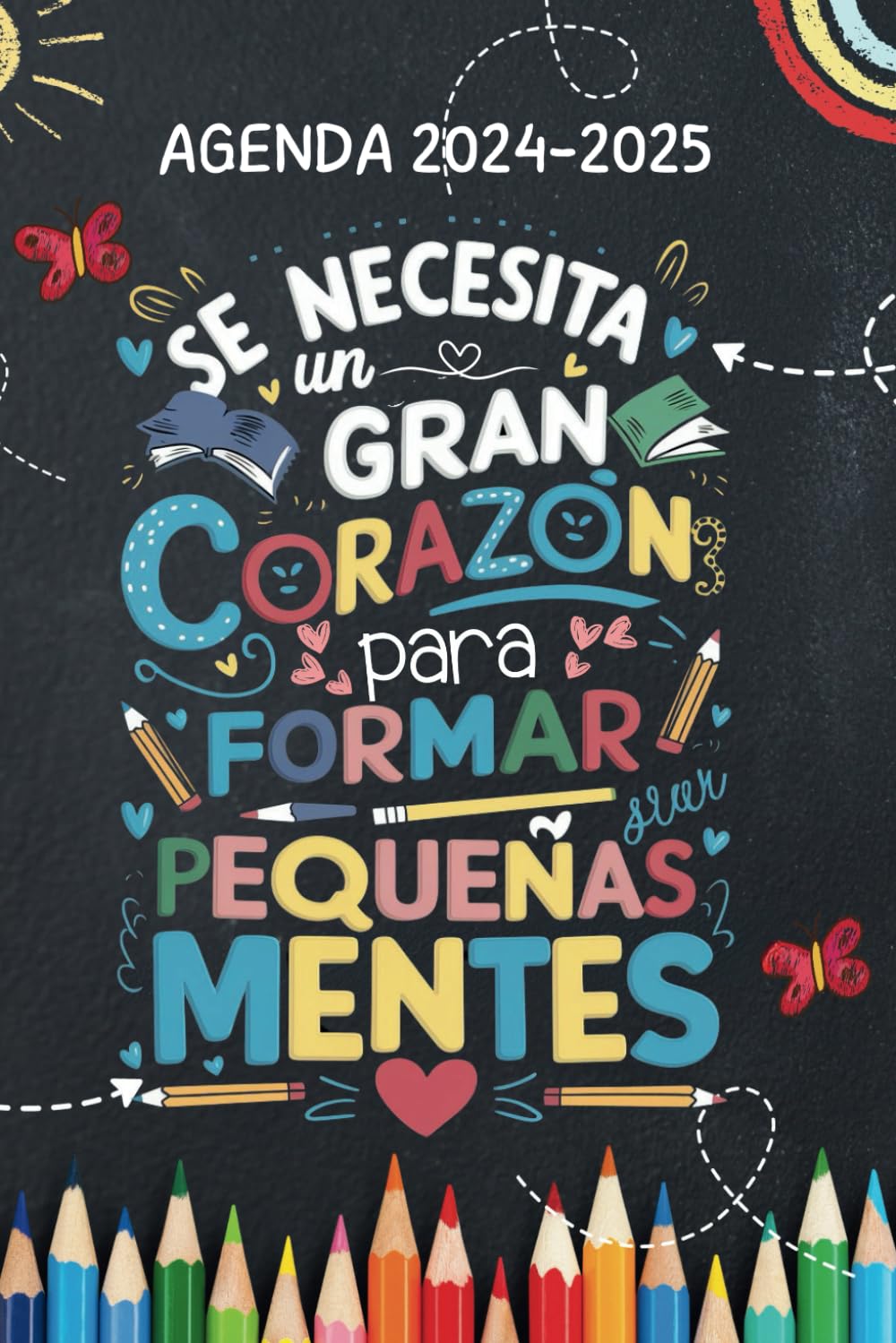 Agenda maestra 2024 2025: Regalos originales para profesores primaria guarderia fin de curso