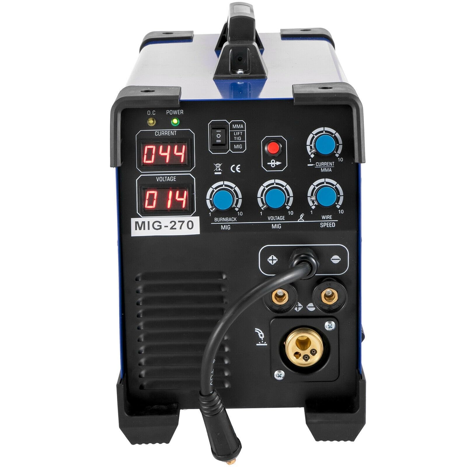 Ulepszona wersja spawarka MIG spawarka 270A MIG MMA TIG 3 w 1 spawacz Combo
