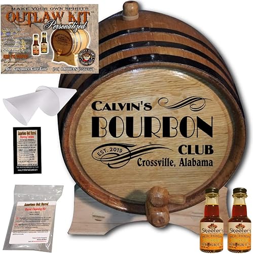 Miniatura 1 de Kit personalizado para hacer whisky (202)  Crea tu propio whisky de miel Bourbon  el kit de Outlaw de Skeeter's Reserve Outlaw Gear  fabricado por
