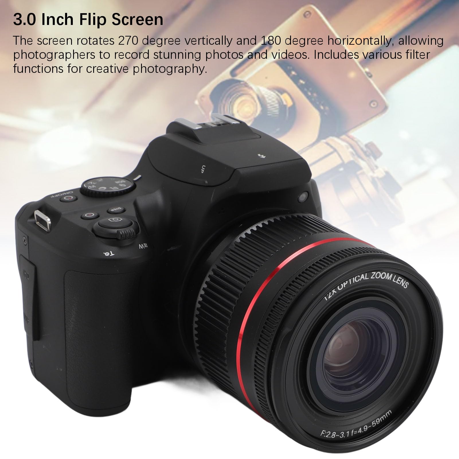 Amazon.com : Digital Camera, 4K 64MP Auto Focus Digital Camera