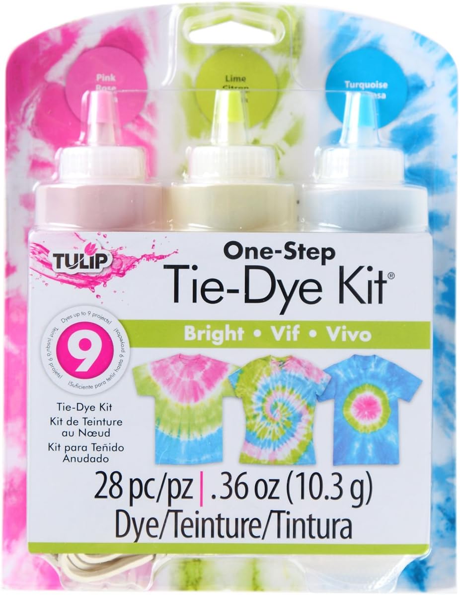 Aleene's Tulip Tie Fabric Dye Kit, Bright