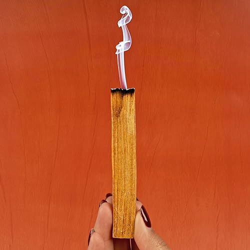 Miniatura 7 de Wish Well Kit de manchas de salvia  3 palitos de salvia lavanda, 2 palitos de Palo Santo, concha de abulón, soporte, pluma, 7 piedras de chakra y