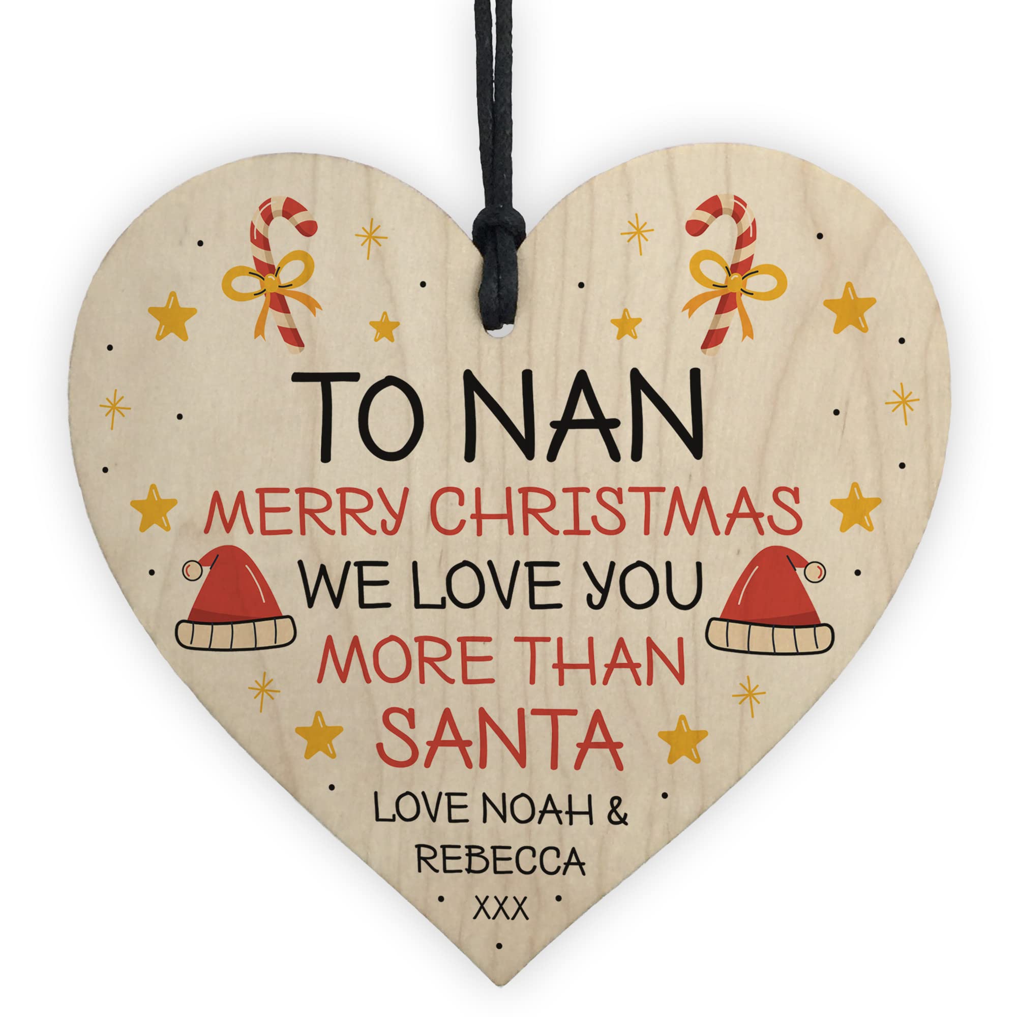 Red Ocean Nan Gifts Special Nan Christmas Personalised Funny Gift For Nan Her Keepsake