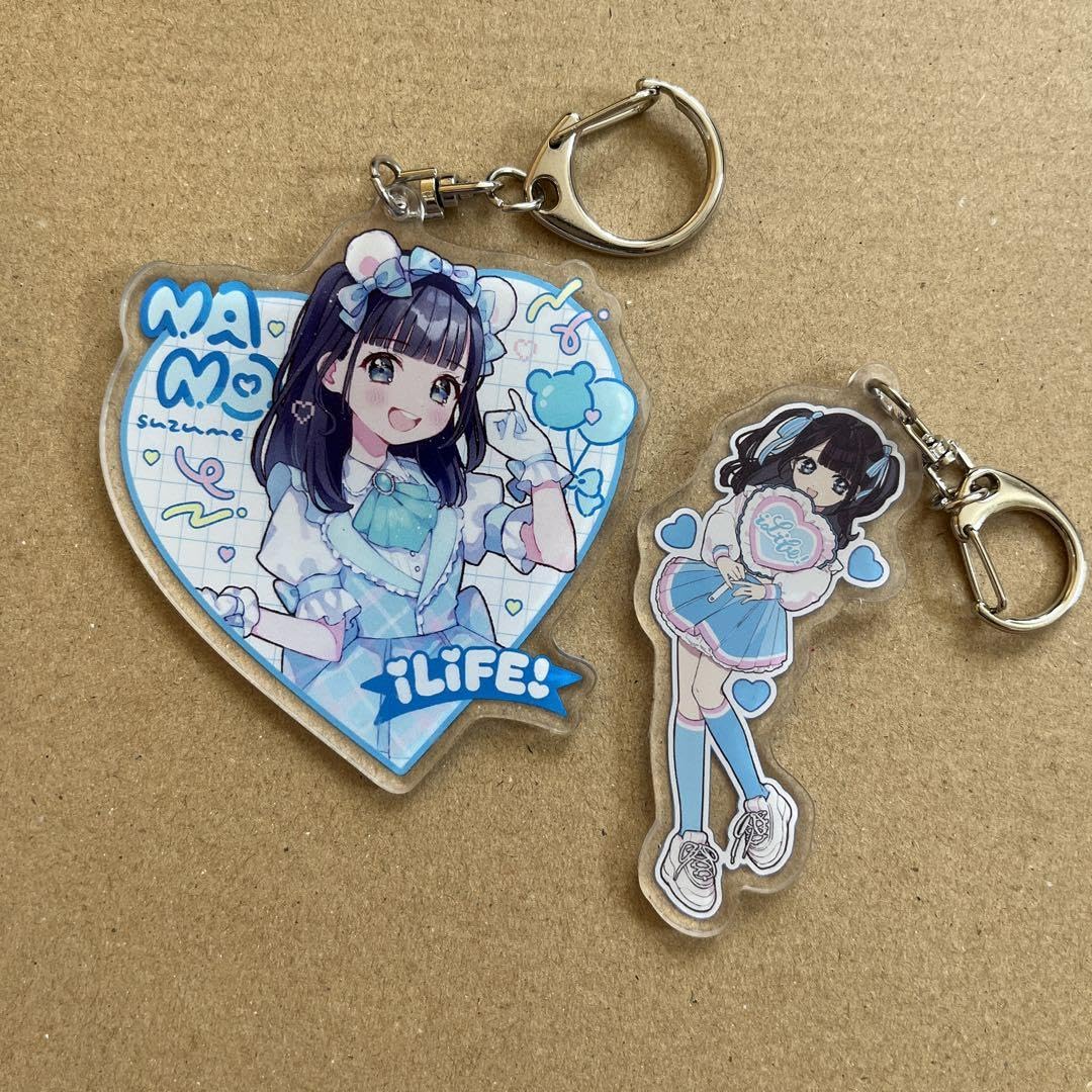 涼芽なの　アクリルキーホルダー Amazon.co.jp: 涼芽なの アクキー イラスト : おもちゃ