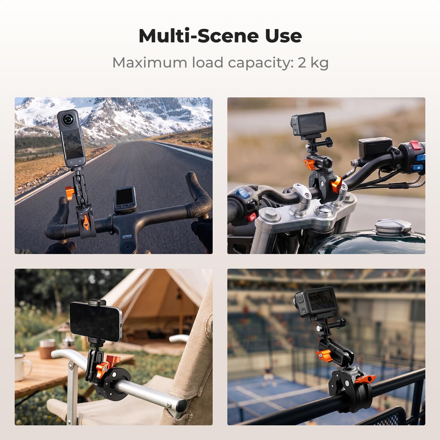 Motorcycle Bike Camera Mount - Capture Epic Rides -6