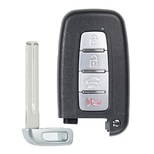 MechanMagic Key Fob Replacement Fits for Hyundai Genesis 2009 2010