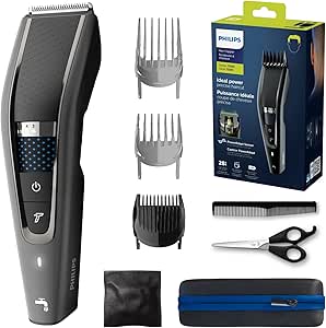 Philips Hair Clipper Series 7000 Haarschneider mit Trim-n-Flow-Technologie (Modell HC7650/15)