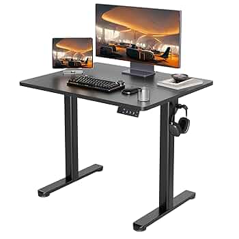 開封、未使用 動昇降デスク 1100x600mm. Amazon.co.jp: Alebert 昇降デスク 電動 昇降式デスク 幅100