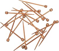 Vista 1 de ULDIGI Broche de madera para tejer, 20 unidades, para proyectos de hilo, herramientas de material para manualidades y tejidos, 20