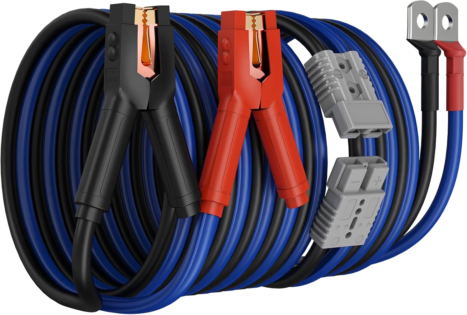 EXTRESPO Heavy Duty Jumper Cables 0 Gauge 25 Feet 1000Amp