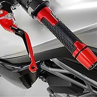 Vista 5 de Para Y&AMAHA XJ6N XJ6 XJ6DIVERSION 2009-2015 2014 2013 2012 2011 Accesorios de motocicleta Agarraderas Agarraderas Manillar Tapón de extremo