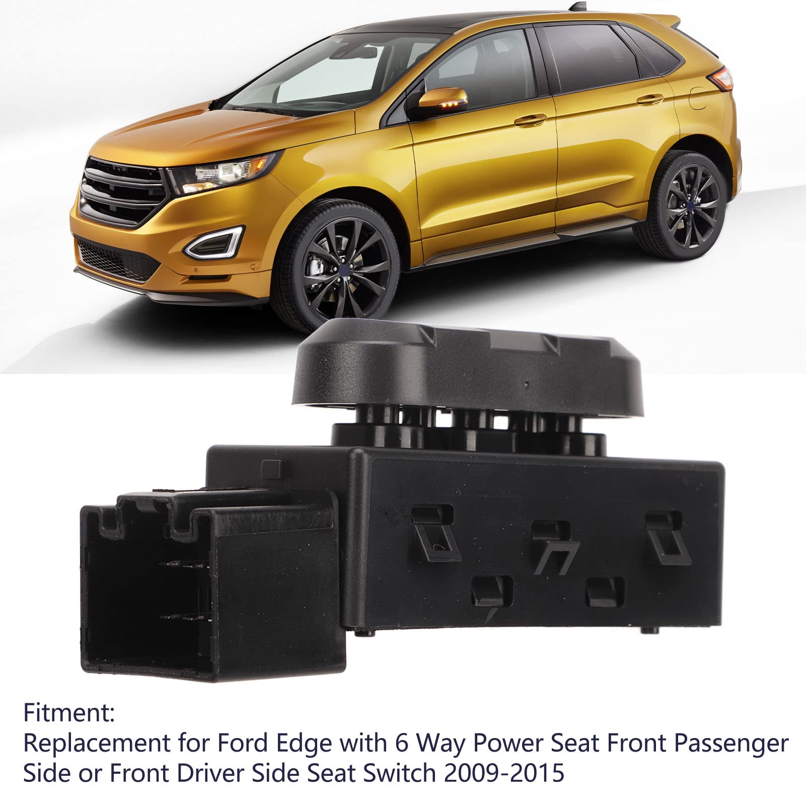 Przełącznik Regulacji Fotela Sterowany Elektrycznie 5F9T-14B709-AA Zamiennik Edge Escape Expedition Flex