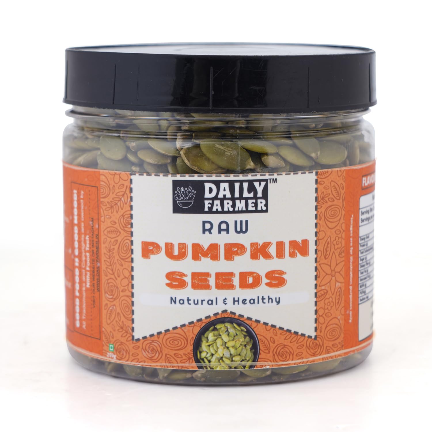 Daily Farmer Raw Pumpkin Seeds 200g | Healthy Snacking | Non-GMO | Diet Food | High in Anti-oxidants | Rich in Protein and Fiber | Smoothies and Oatmeal (B0CHF9GV1R) Amazon Price History, Amazon Price Tracker