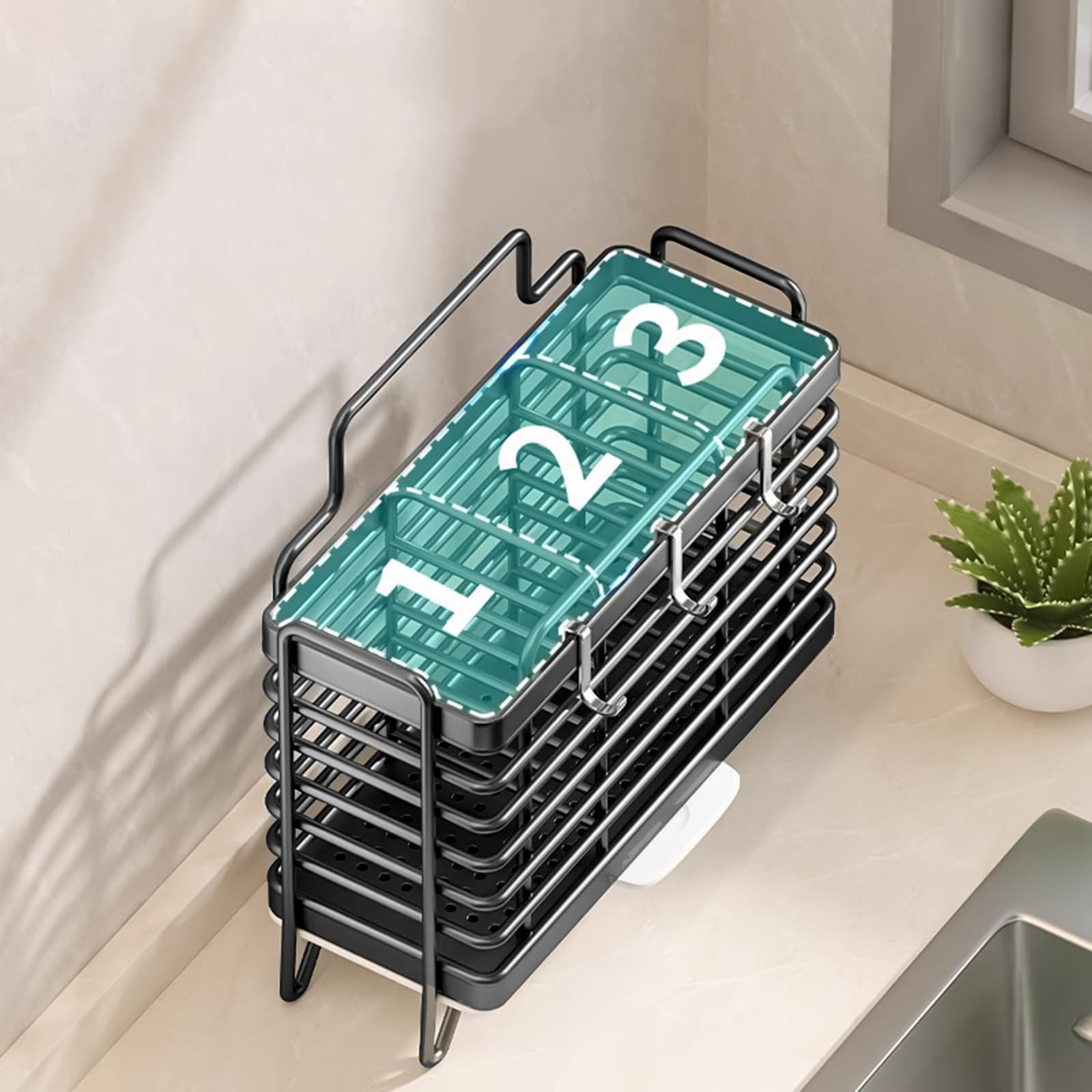 Porte-couverts, Porte-ustensiles De Cuisine, Panier à Couverts, Range