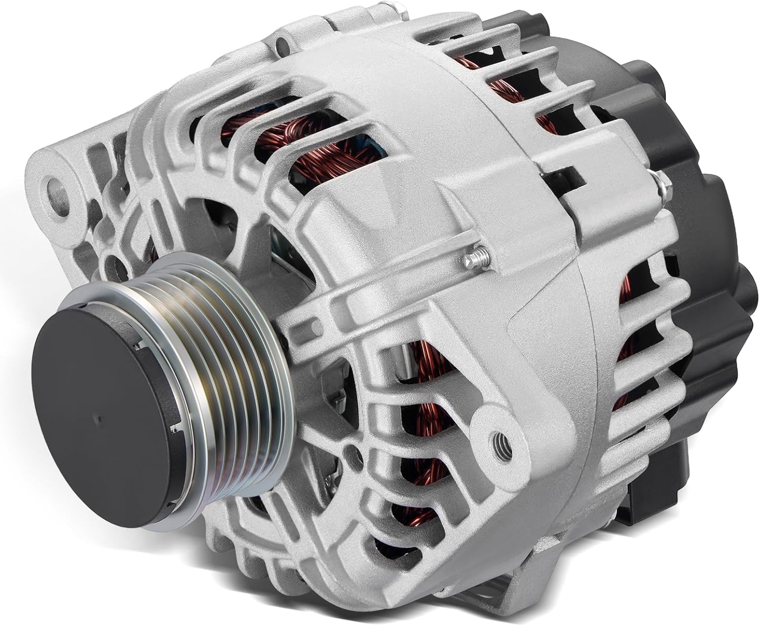 BDFHYK Alternator Compatible with Kia Rio 2014 1.6L/ 2016 1.6L l4, Compatible with Kia Forte Koup/Forte5 2014-2016,Compatible with Hyundai Veloster 2013-2016 1.6L l4 Replace 373002B760, 37300-2B760,