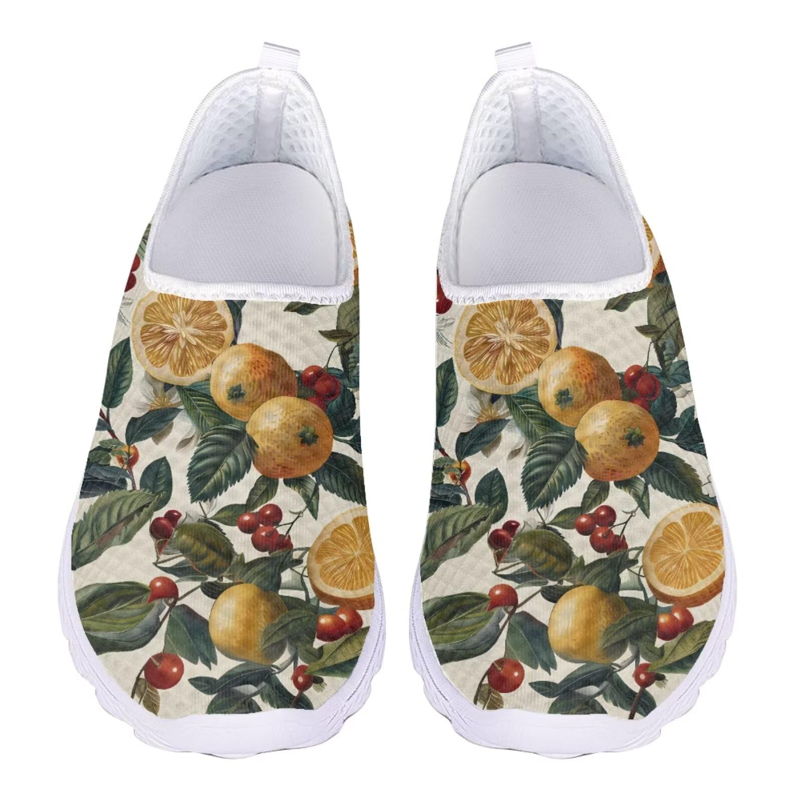 Slip On Sneakers for Women Men Wide Toe Box Shoes Lightweight Mesh Sport Sneakers Ladies Flat Slip-on Loafers