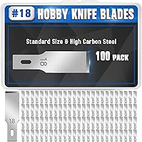 Vista 11 de DIYSELF Paquete de 100 Cuchillas Exacto #2 Cuchillas de Repuesto para Cuchillo de Hobby Repuestos de Cuchillas para Cuchillo de Hobby Cuchilla