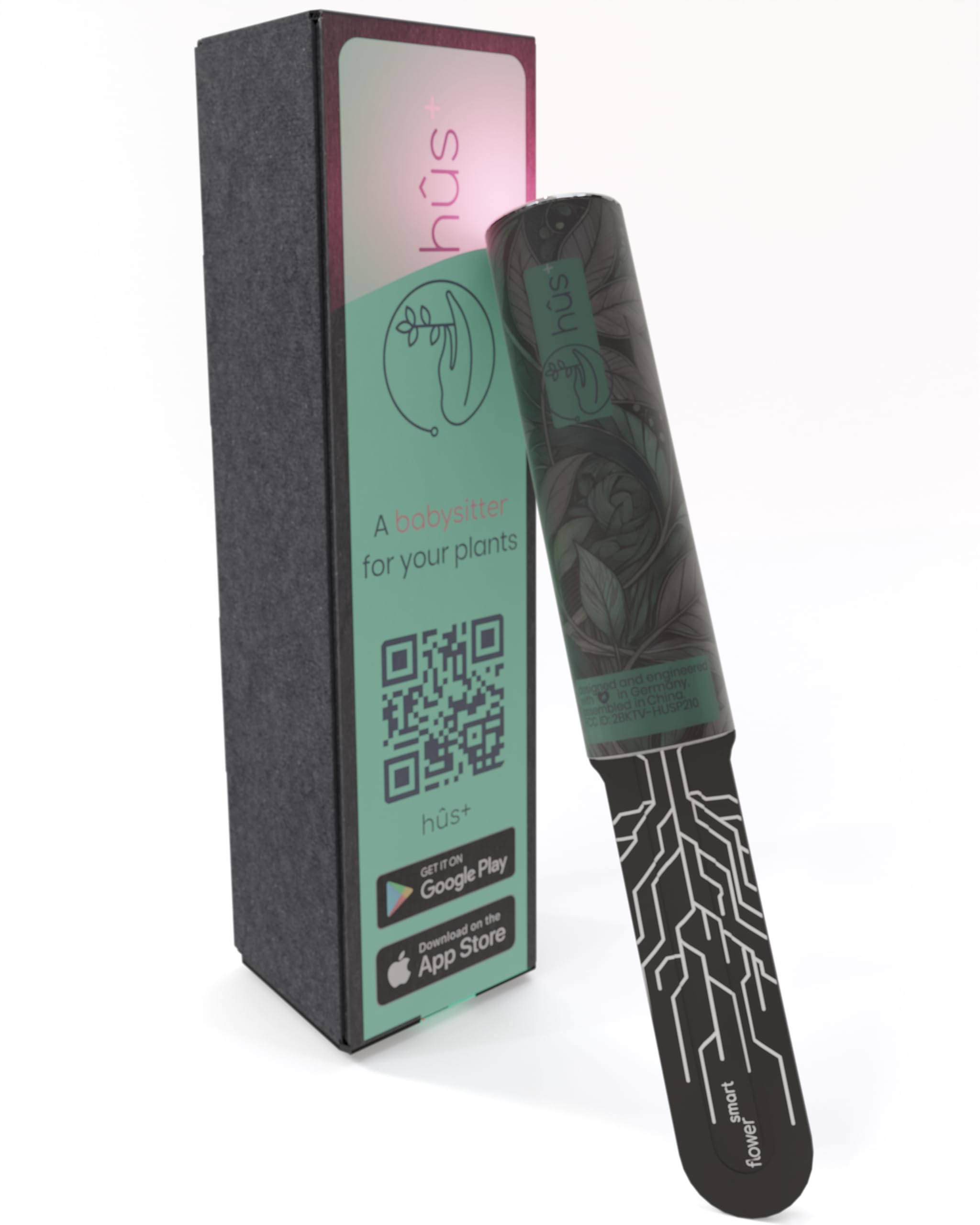 Capteur intelligent WiFi pour plantes - Testeur de sol étanche et connecté Flower Smart 6x