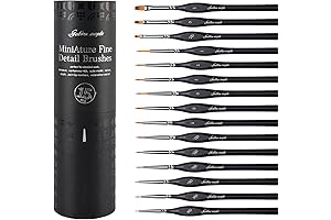 Golden Maple Fine Brushes for Painting