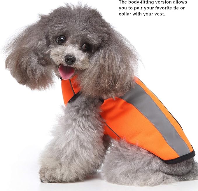 Chaleco reflectante para perros AYNEFY talla L miniatura 4