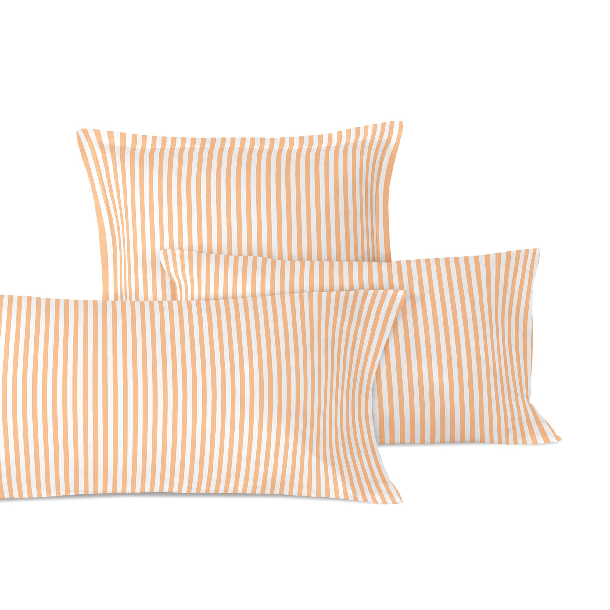 Funda de almohada 80x80 cm pêche pour créer un cocon de douceur moderne