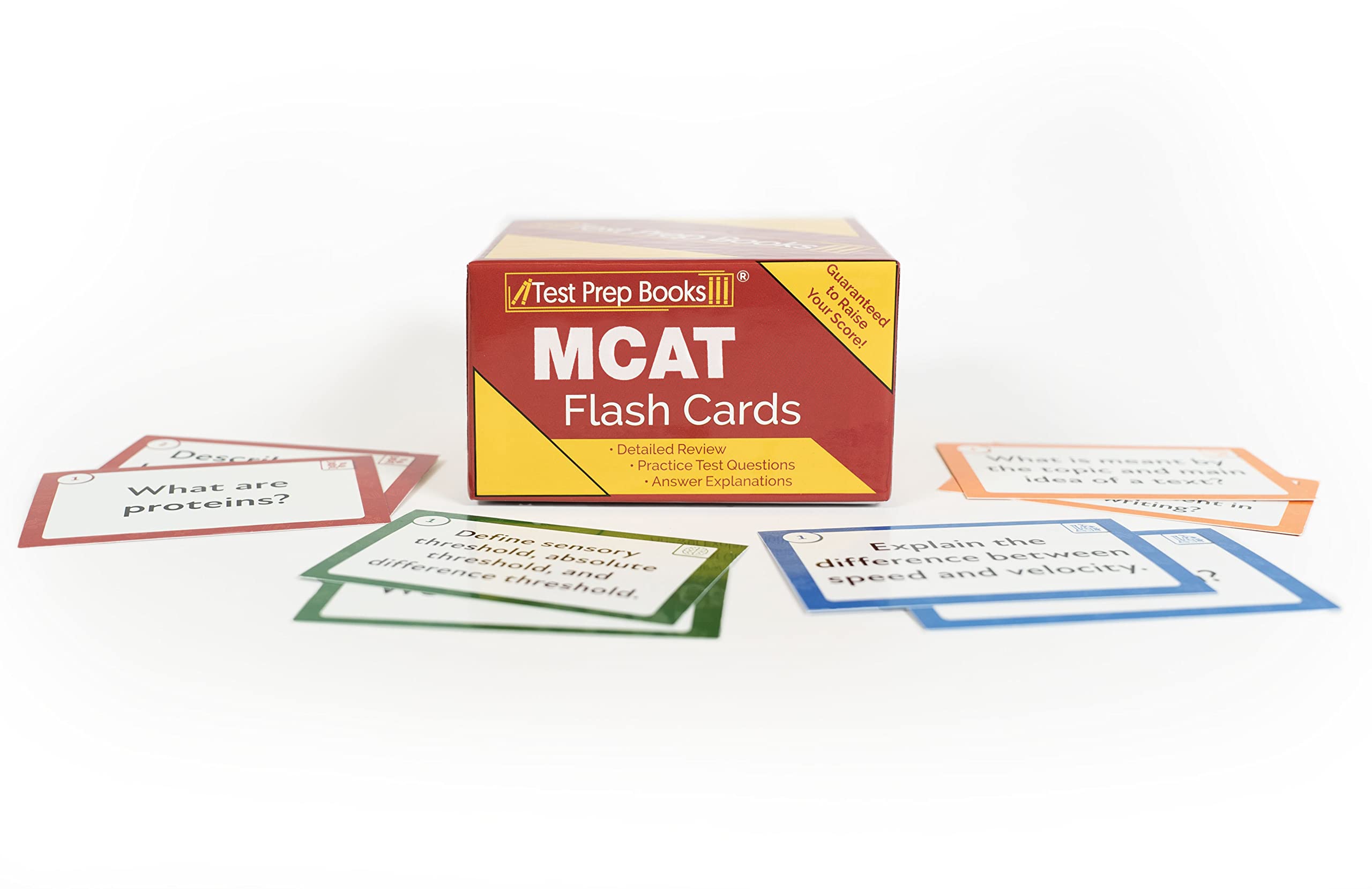 Buy MCAT Prep Flashcards MCAT Flash Cards Study Guide 20222023 Review