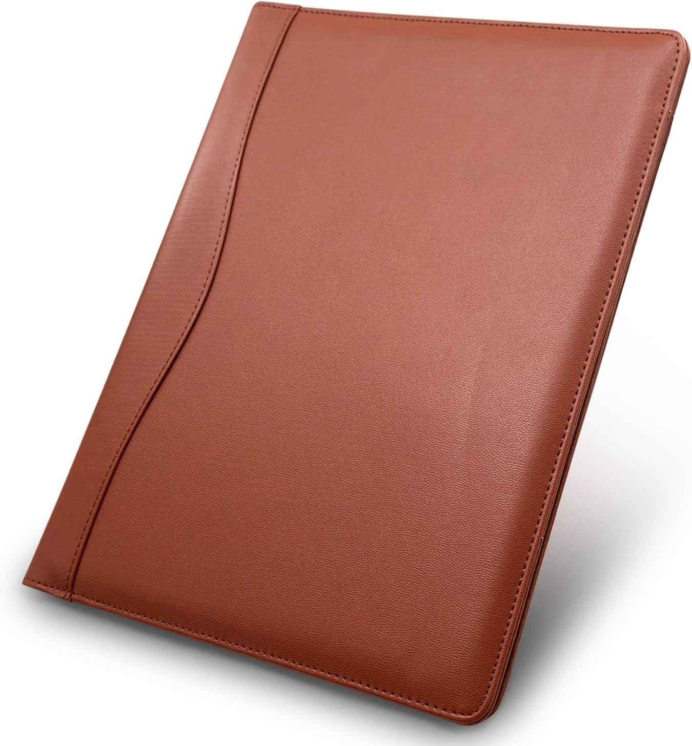 【迎春】ブラウンレザーバインダー スナップボタン式　A4 迎春】ブラウンレザーバインダー 購入 スナップボタン式 A4 ブラウン