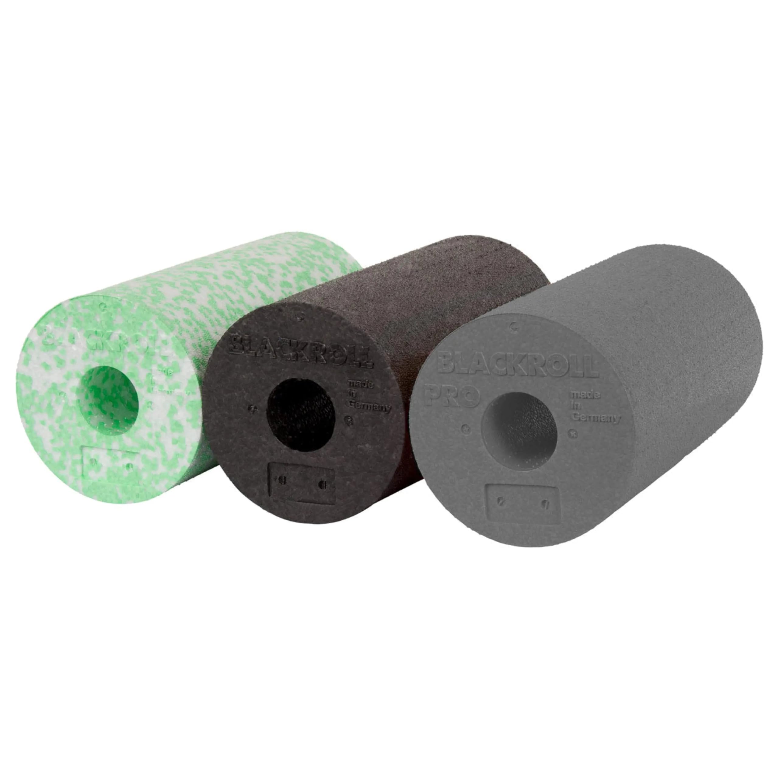 Faszienrolle Hart, Blackroll-Set weich, mittel, hart, Faszienrolle Selbstmassage zur Schmerzlinderung Blackroll-Set (weich mittel hart)