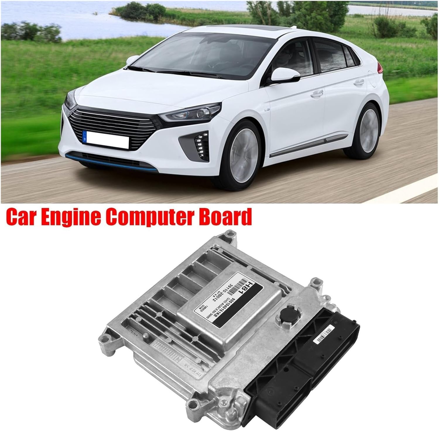 391102B012 Car Engine Computer Board ECU Electronic Control Unit M7.9.8 H81，Compatible for Hyundai Accessroies 39110-2B012