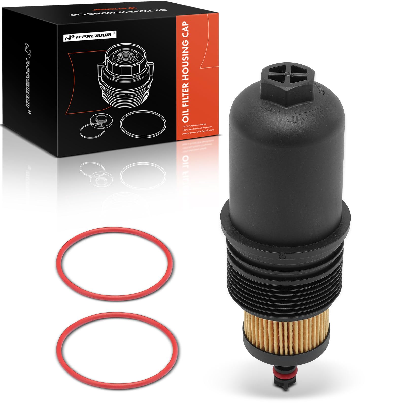 Amazon.com: A-Premium Oil Filter Housing Cap Assembly Compatible